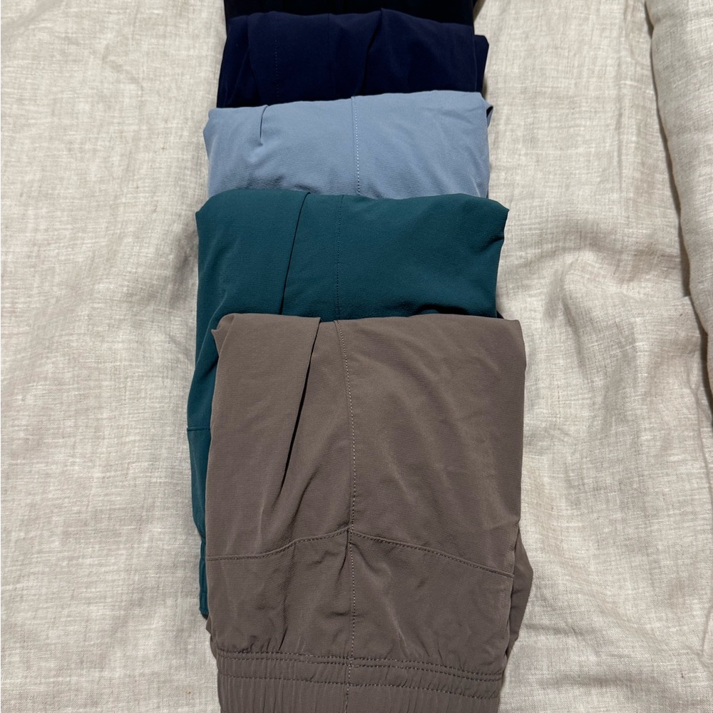 All in Motion Men's Athletic Shorts - Navy, Light Blue, Teal, Taupe, Black